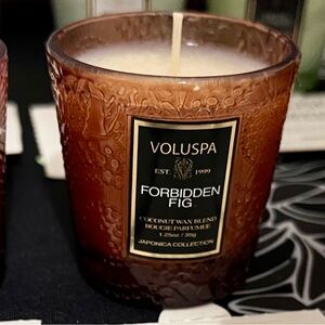 🆕 Voluspa Votive Candle ✨ Forbidden Fig • 1.25oz